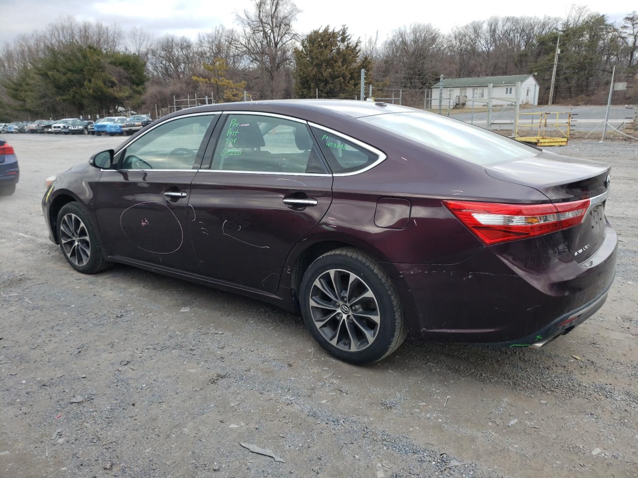 2018 Toyota Avalon VIN 4T1BK1EBXJU284505 Copart auction photo, side / front end damage thumbnail 2