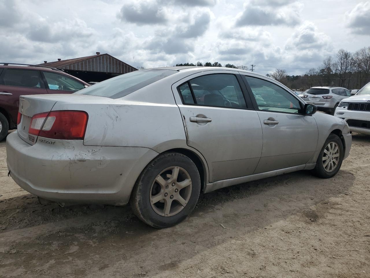 2009 Mitsubishi Galant VIN 4A3AB36FX9E025528 Copart auction photo, side / front end damage thumbnail 3