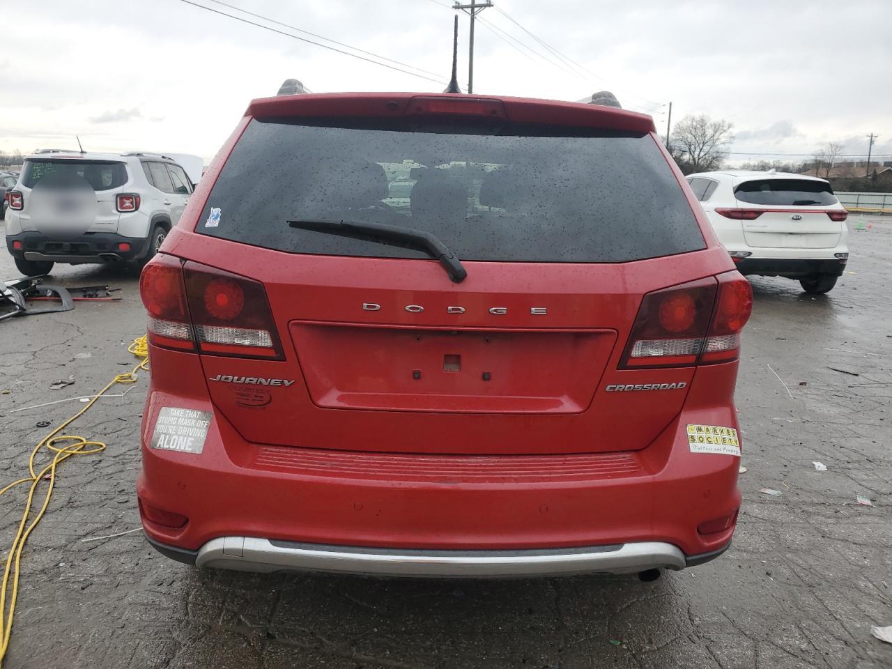 2014 Dodge Journey VIN 3C4PDCGB6ET308425 Copart auction photo, front end damage thumbnail 6