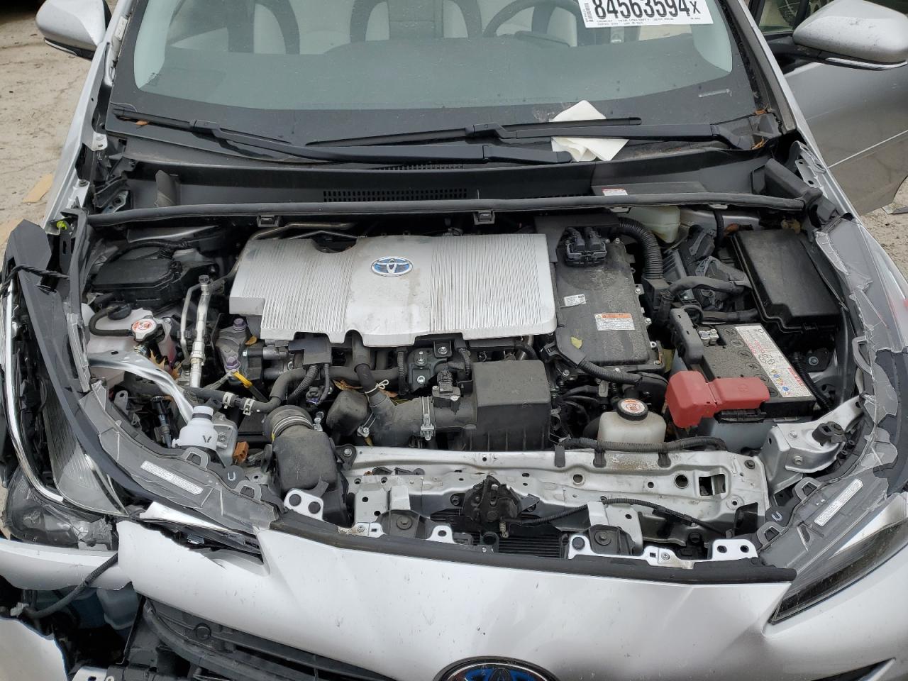 2022 Toyota Prius VIN JTDL9MFU0N3035910 Copart auction photo, front end damage thumbnail 11