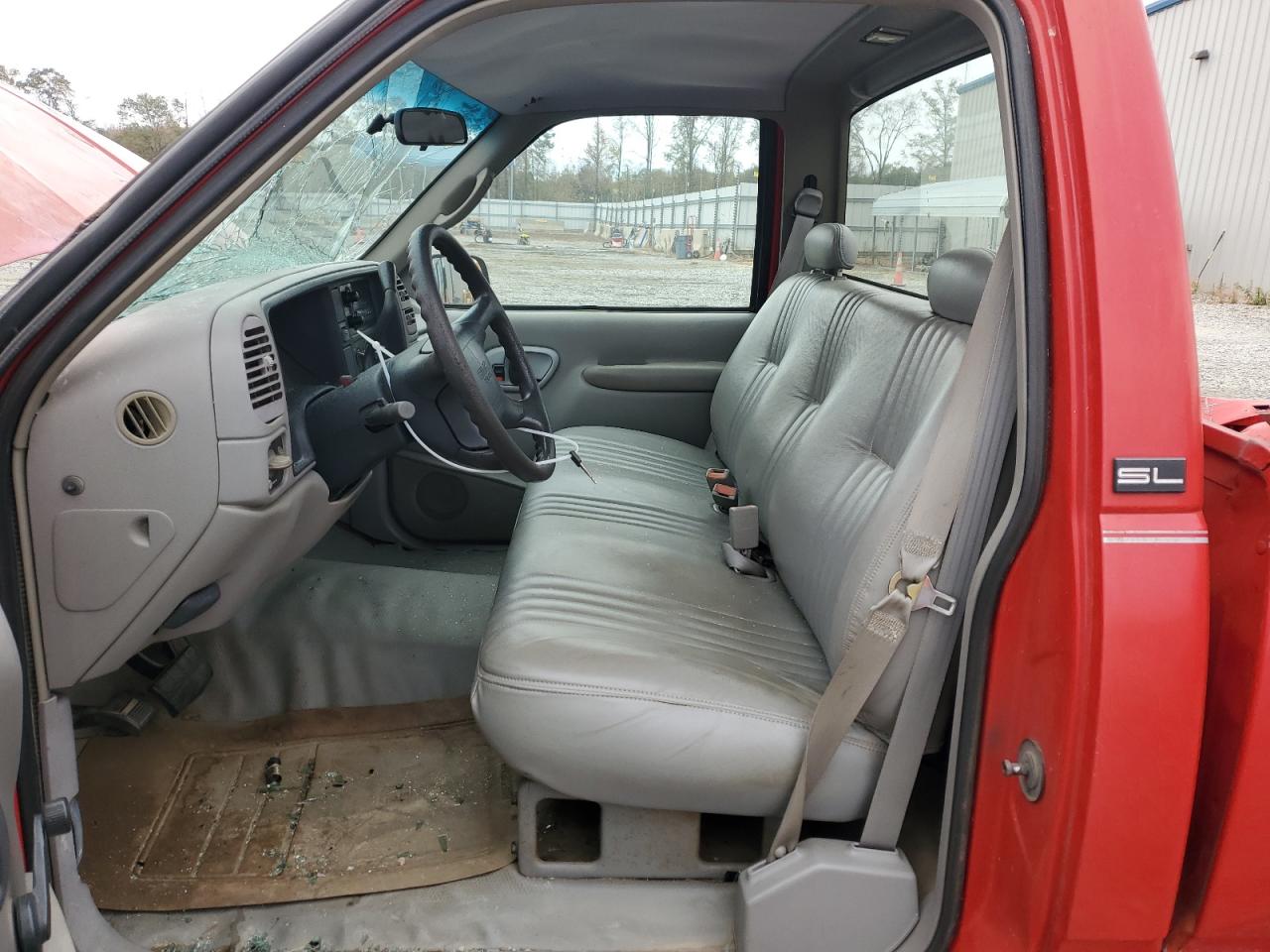 1996 GMC Sierra VIN 1GTEC14M3TZ503232 Copart auction photo, all over damage thumbnail 7