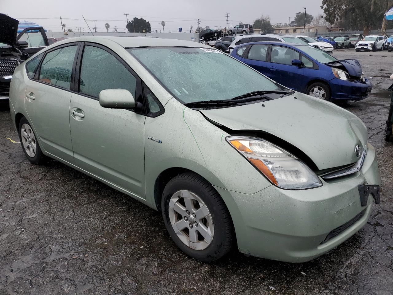 2009 Toyota Prius VIN JTDKB20UX97840664 Copart auction photo, front end / minor dent/scratches damage thumbnail 4