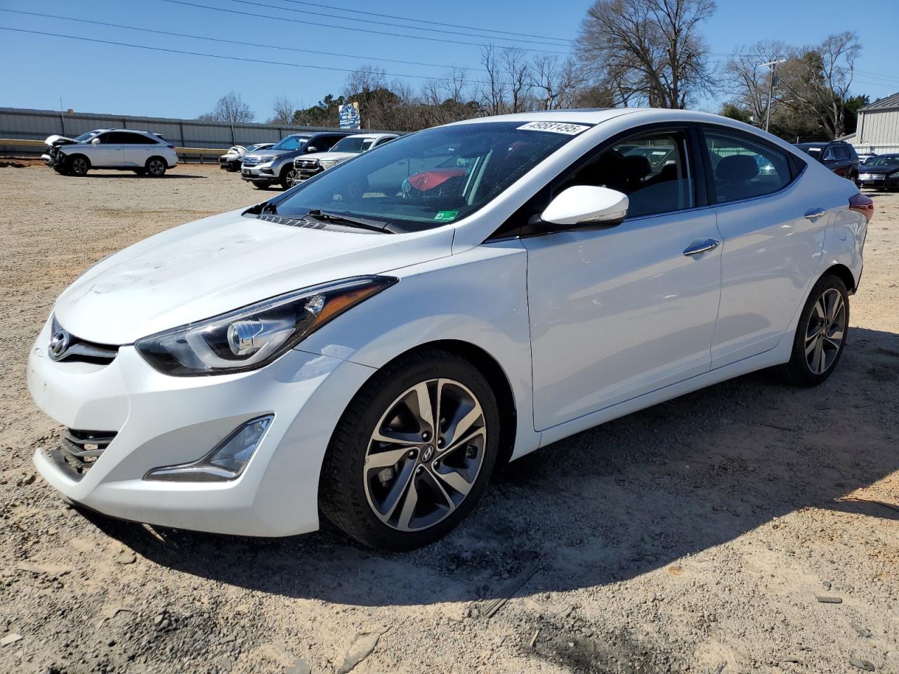 2015 Hyundai Elantra VIN 5NPDH4AE8FH573252