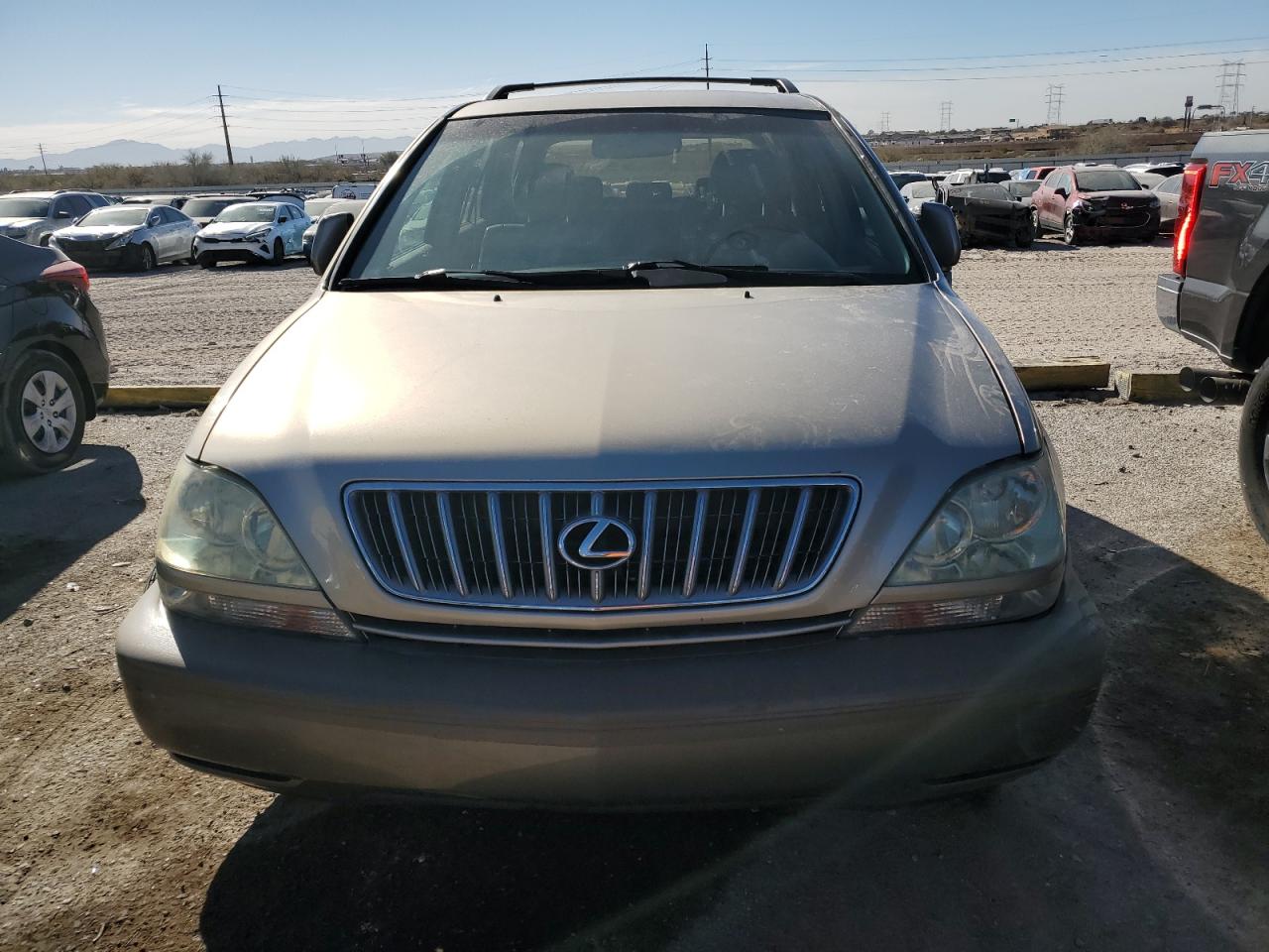 2003 Lexus RX VIN JTJHF10U530300645 Copart auction photo, undercarriage / front end damage thumbnail 5