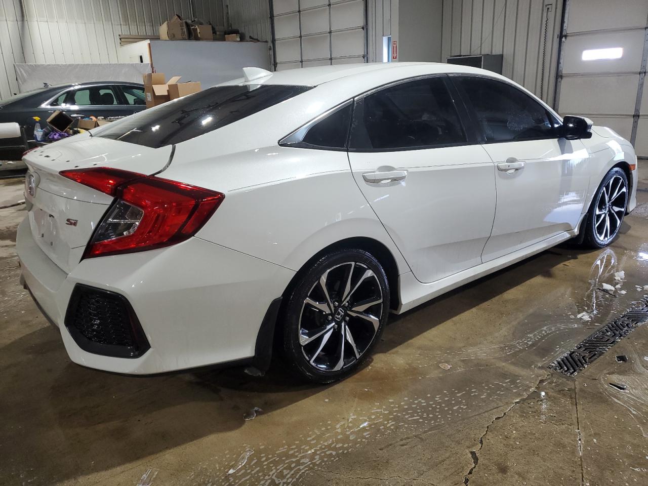 2019 Honda Civic VIN 2HGFC1E55KH706974 Copart auction photo, front end damage thumbnail 3