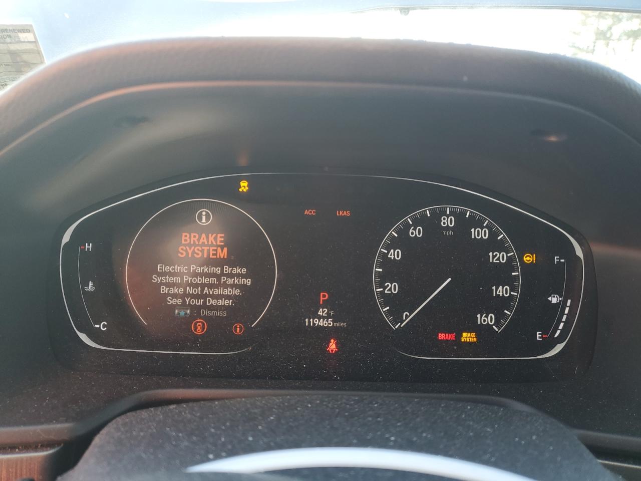2018 Honda Accord VIN 1HGCV1F19JA118825 Copart auction photo, rear end damage thumbnail 9