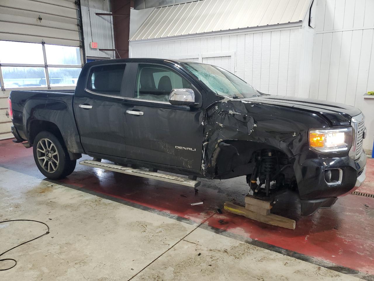 2019 GMC Canyon VIN 1GTG6EEN5K1162458 Copart auction photo, all over damage thumbnail 4