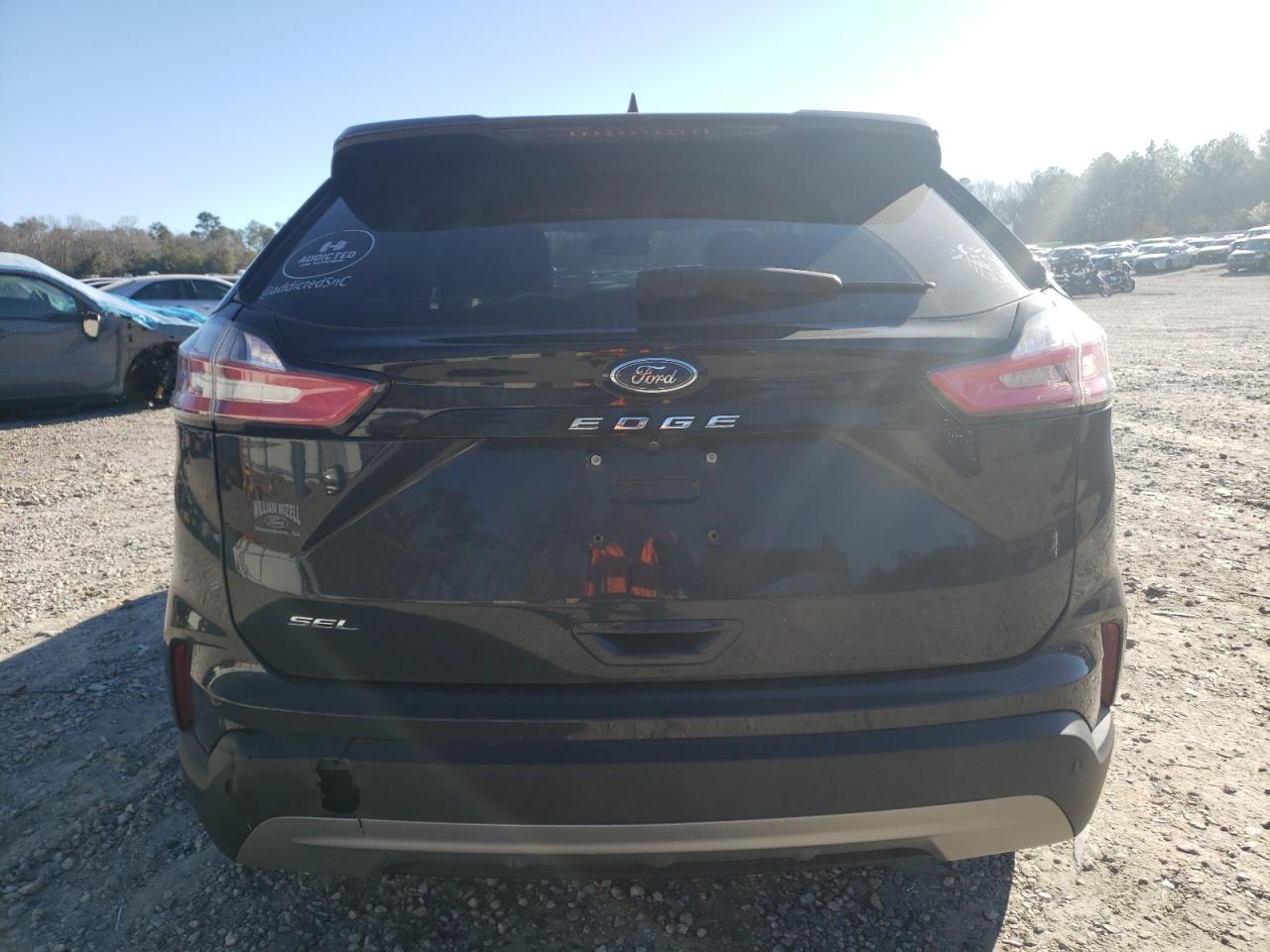 2021 Ford Edge VIN 2FMPK3J9XMBA18870 Copart auction photo, front end / side damage thumbnail 6