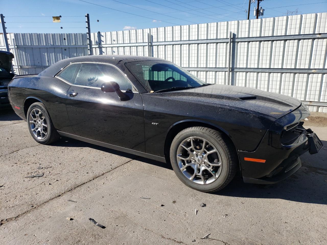 2017 Dodge Challenger VIN 2C3CDZGG1HH589385 Copart auction photo, rear end / front end damage thumbnail 4