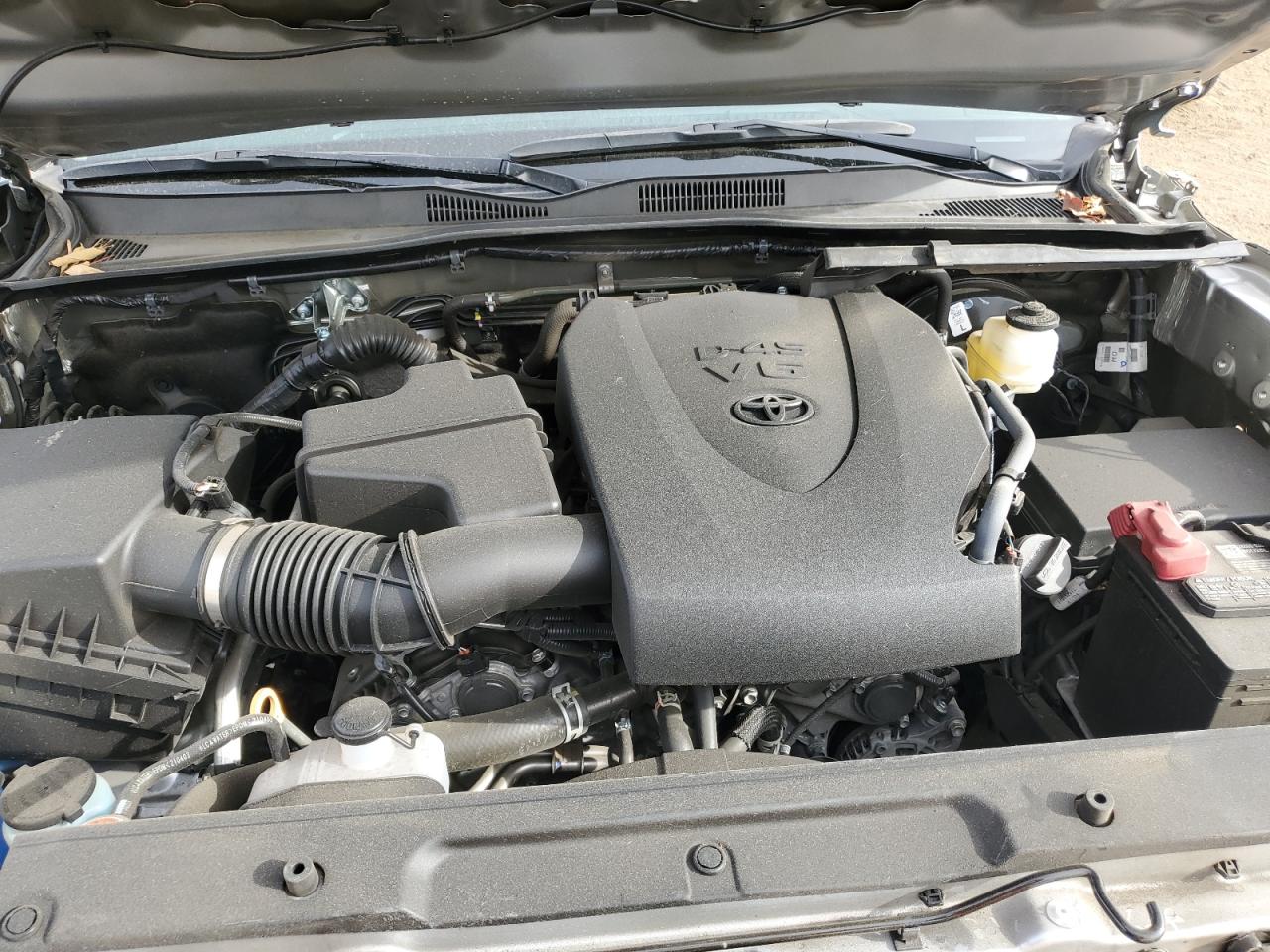 2022 Toyota Tacoma VIN 3TMCZ5AN3NM457755 Copart auction photo, stripped damage thumbnail 11