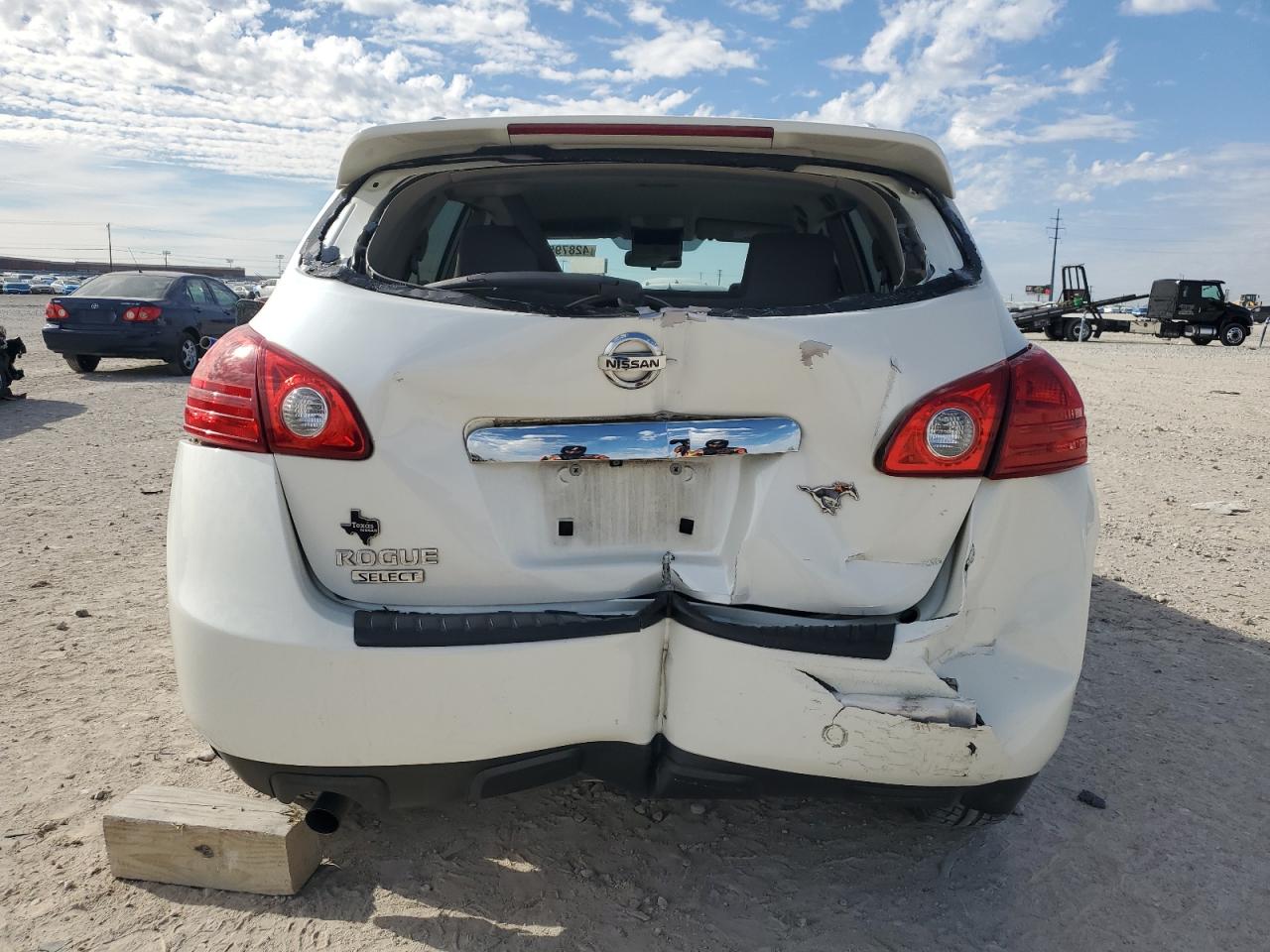 2015 Nissan Rogue VIN JN8AS5MT2FW664259 Copart auction photo, rear end damage thumbnail 6