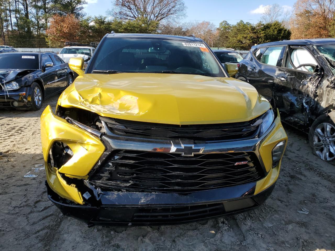 2023 Chevrolet Blazer VIN 3GNKBERS2PS228290 Copart auction photo, front end / minor dent/scratches damage thumbnail 5