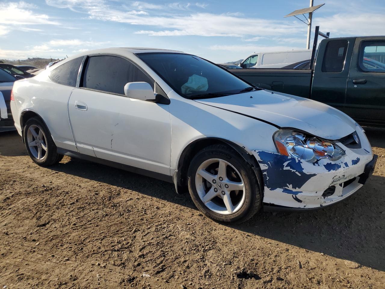 2003 Acura RSX VIN JH4DC53833C004651 Copart auction photo, front end damage thumbnail 4