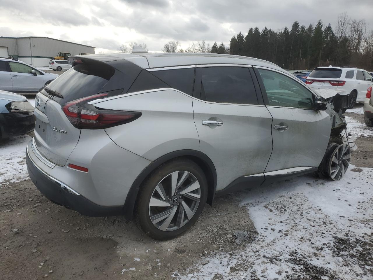 2020 Nissan Murano VIN 5N1AZ2CS2LN111431 Copart auction photo, front end / rear end damage thumbnail 3