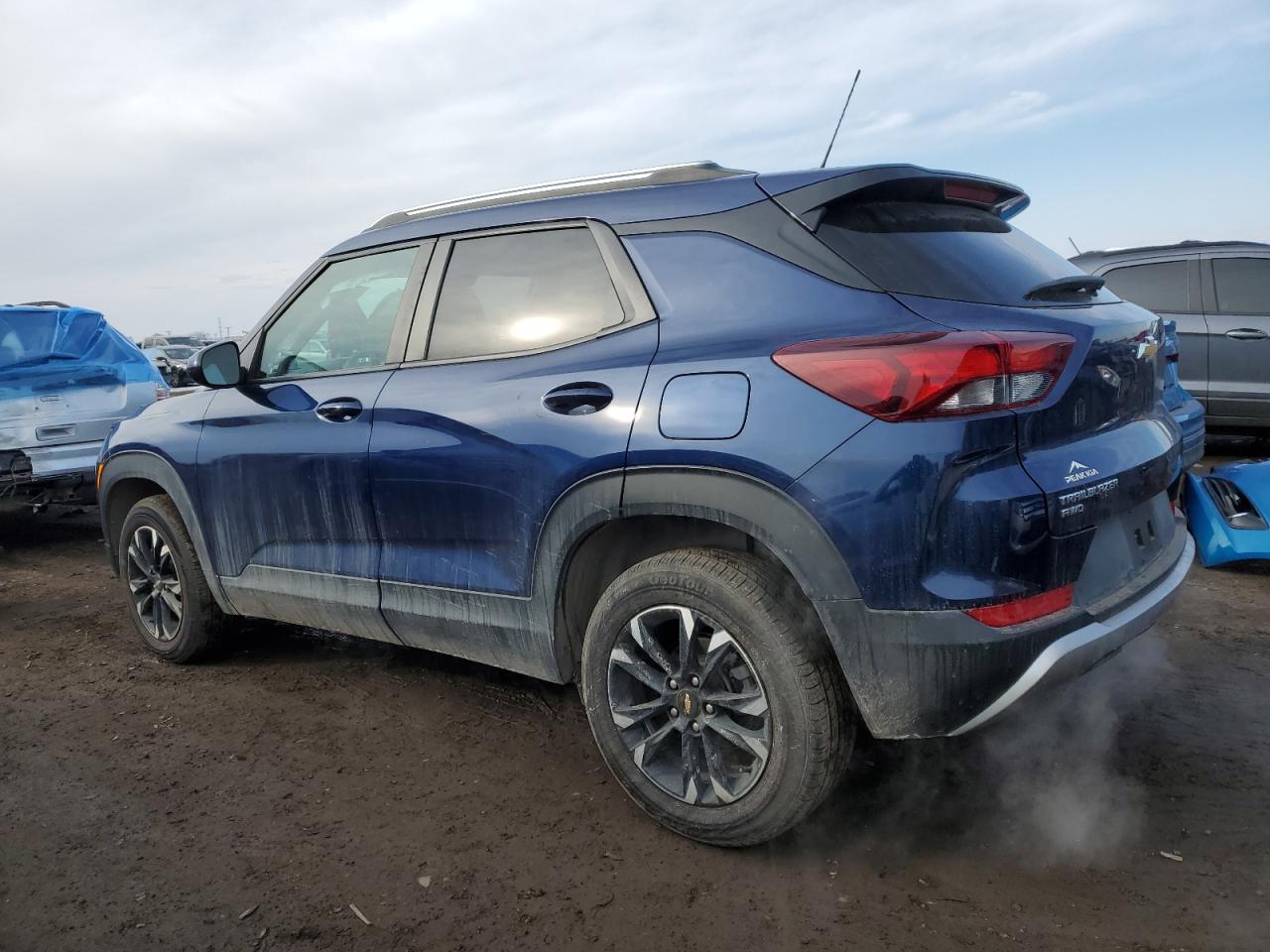 2022 Chevrolet TrailBlazer VIN KL79MRSL4NB093279 Copart auction photo, side damage thumbnail 2