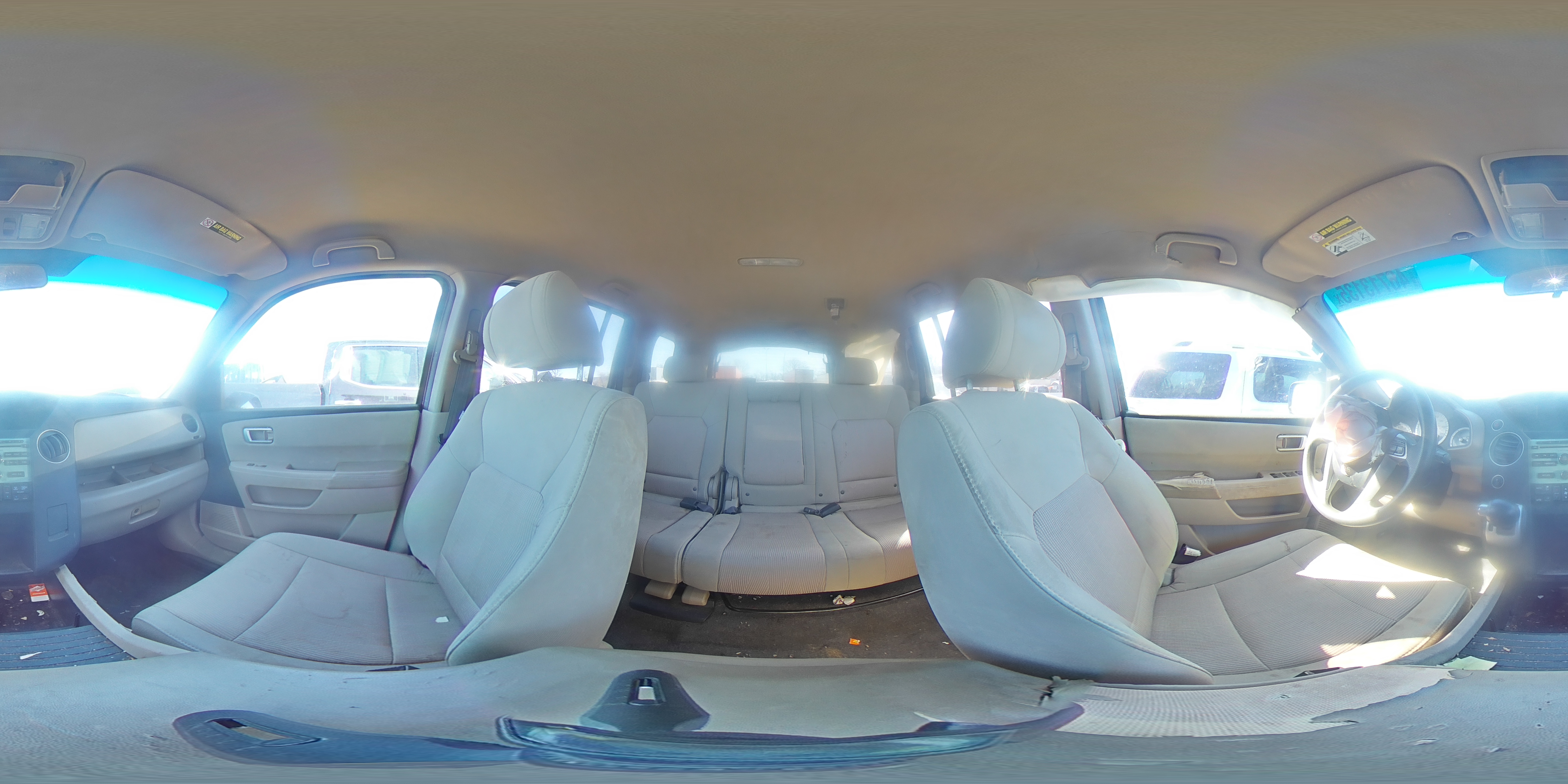 2011 Honda Pilot VIN 5FNYF4H4XBB022821 Copart auction photo, front end damage thumbnail 13