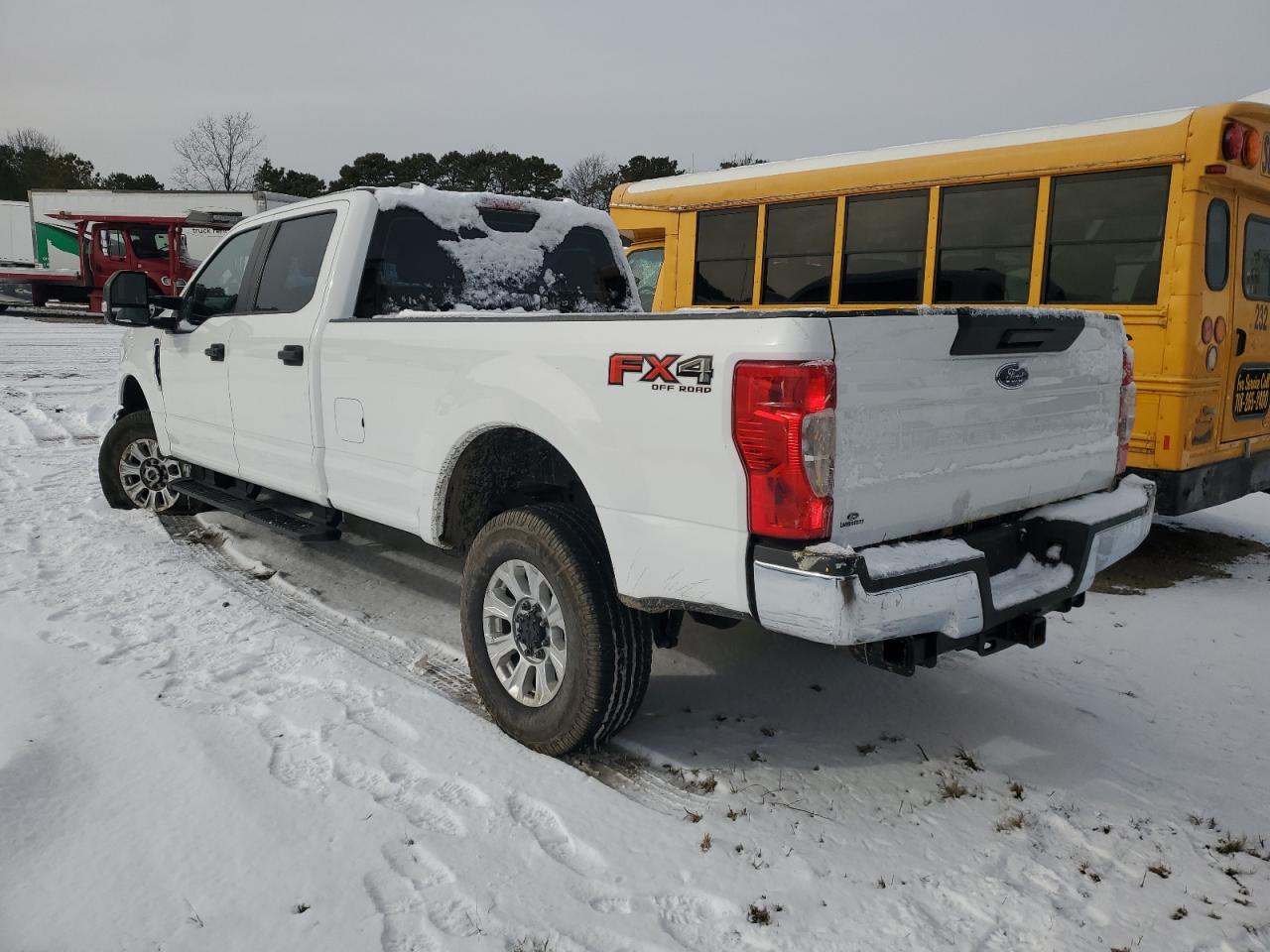 2020 Ford F350 VIN 1FT8W3BN8LEE14632 Copart auction photo, front end / undercarriage damage thumbnail 2