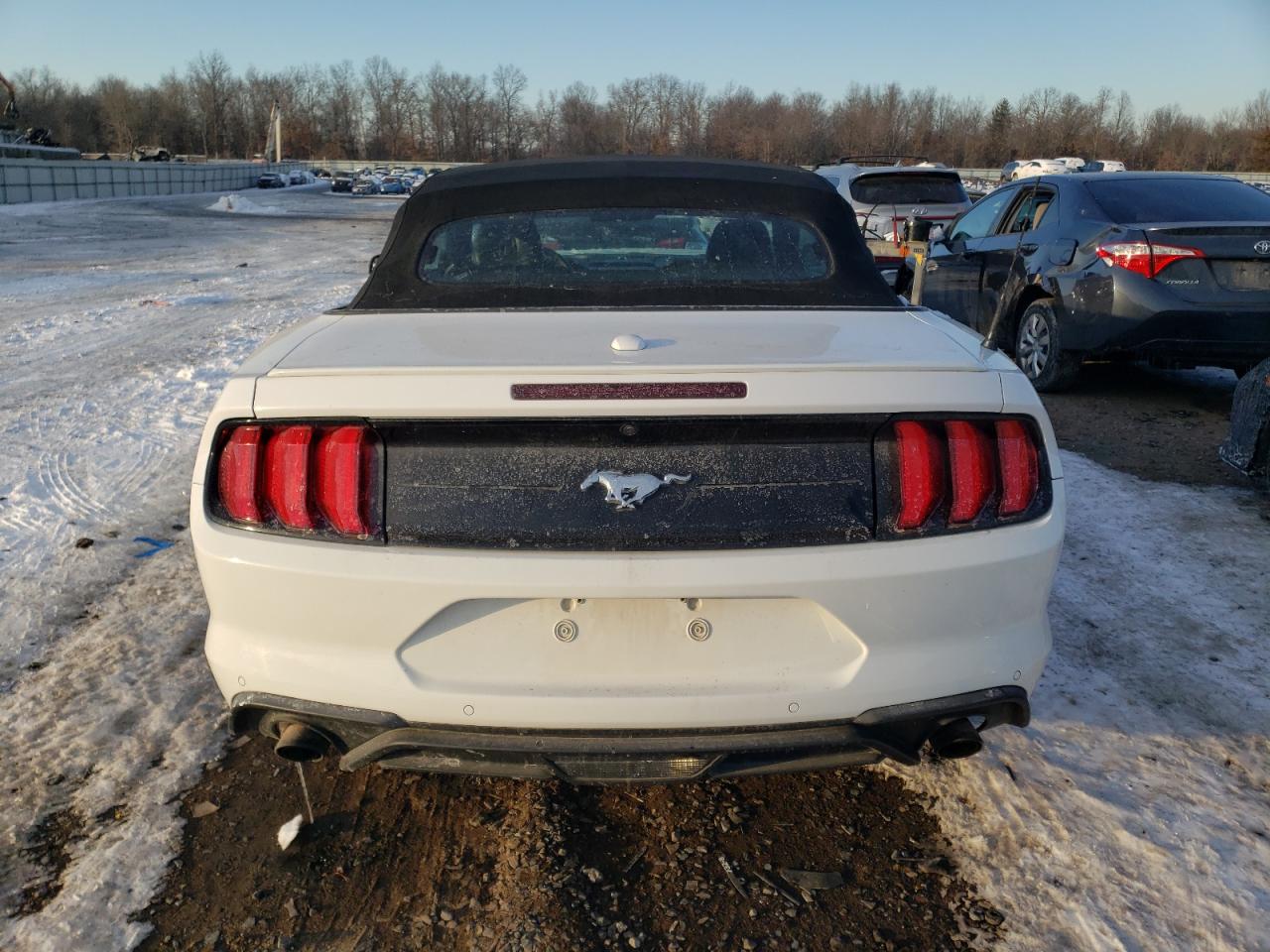 2020 Ford Mustang VIN 1FATP8UH5L5119800 Copart auction photo, front end damage thumbnail 6