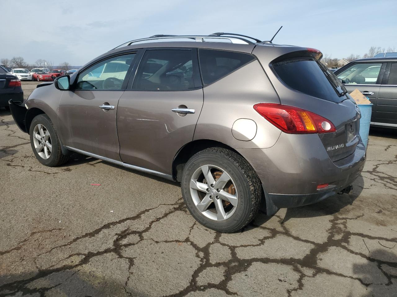 2009 Nissan Murano VIN JN8AZ18W09W208810 Copart auction photo, front end damage thumbnail 2