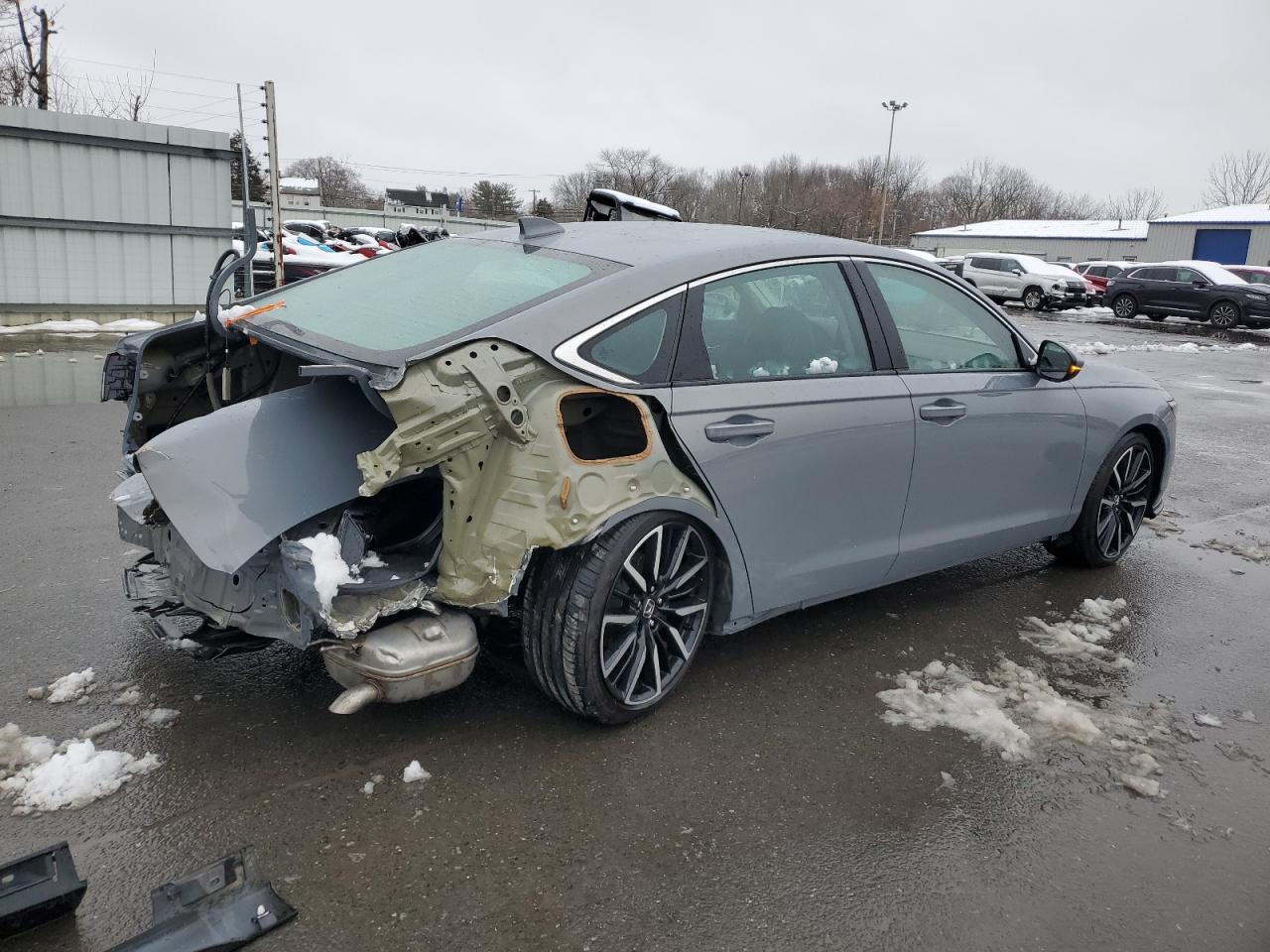 2024 Honda Accord VIN 1HGCY2F83RA053640 Copart auction photo, rear end damage thumbnail 3