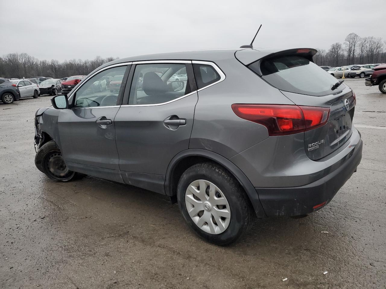 2018 Nissan Rogue VIN JN1BJ1CR1JW256123 Copart auction photo, front end / undercarriage damage thumbnail 2
