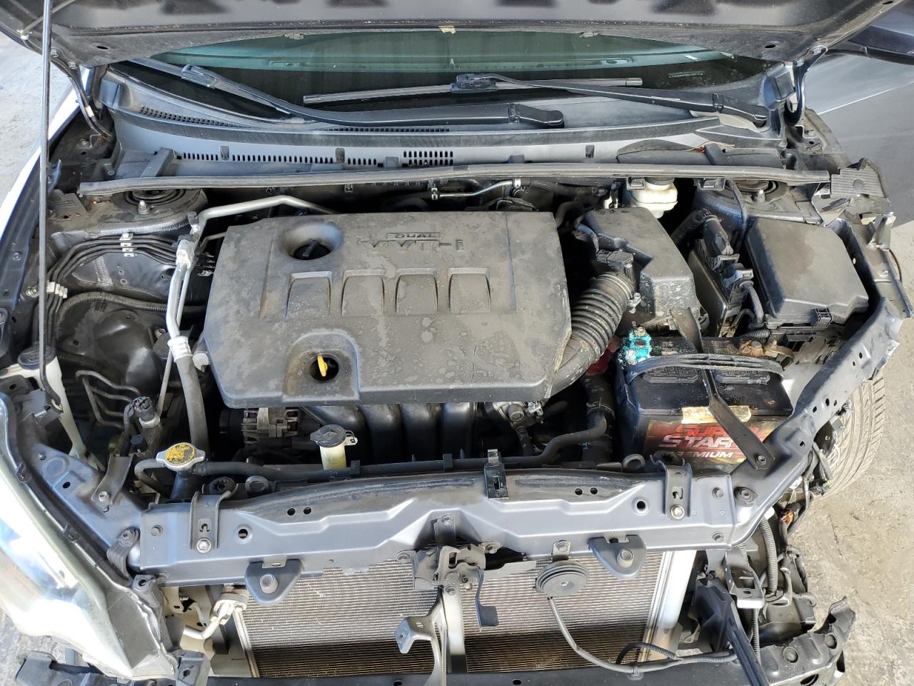 2016 Toyota Corolla VIN 5YFBURHE7GP368712 Copart auction photo, front end damage thumbnail 11