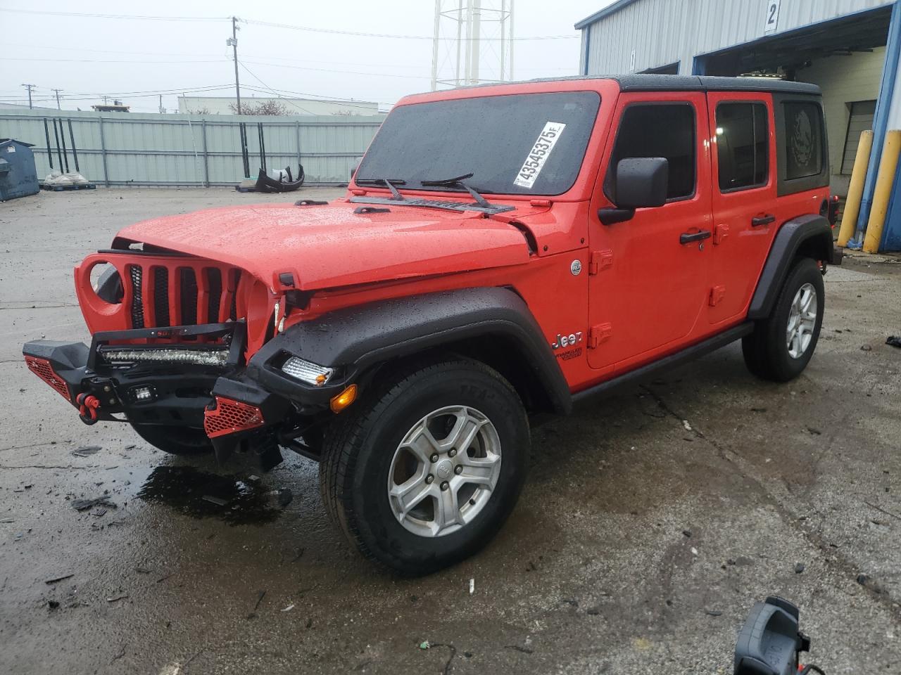 2020 Jeep Wrangler VIN 1C4HJXDG5LW298983