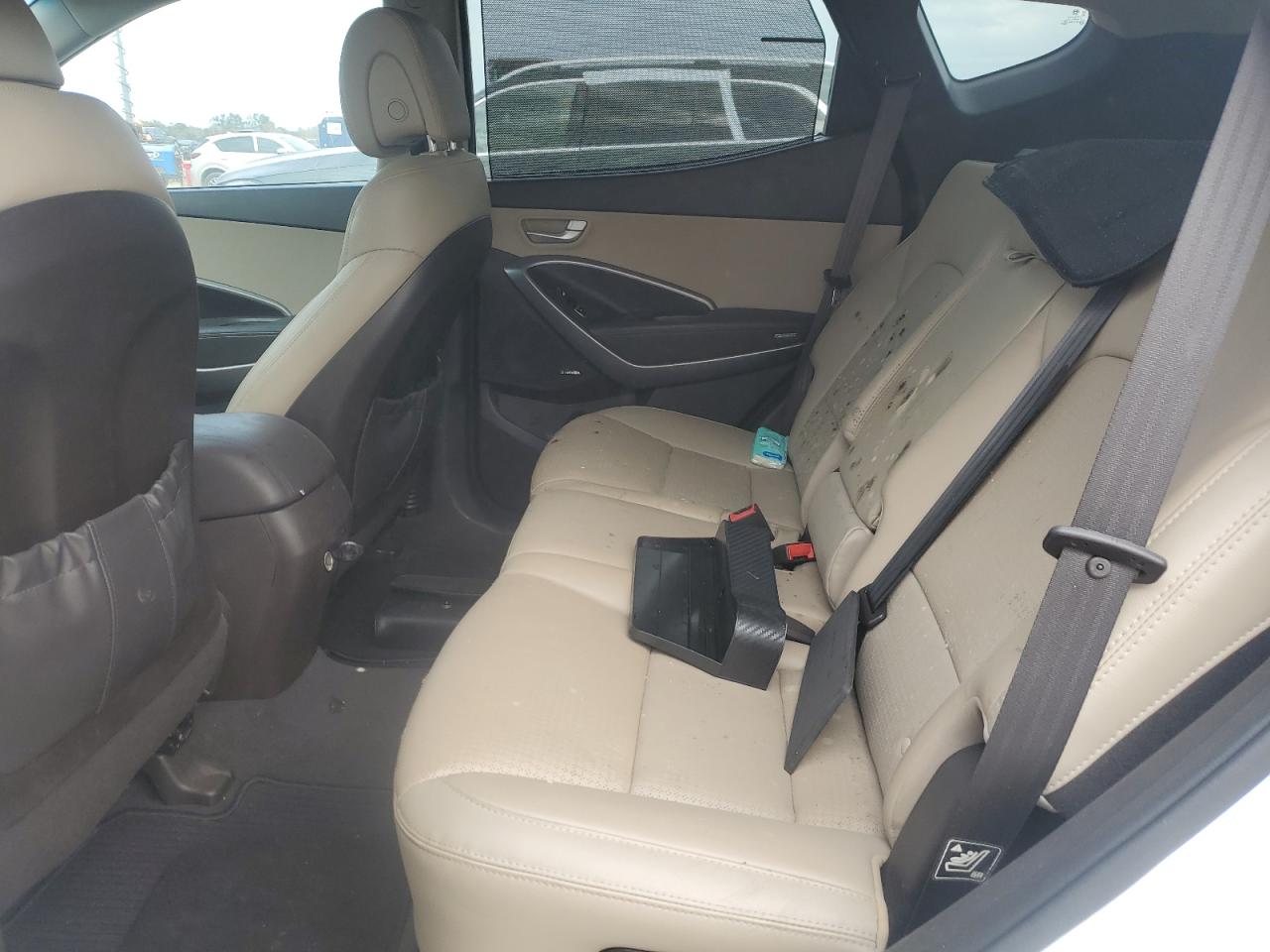 2016 Hyundai Santa Fe VIN 5XYZU3LB7GG363958 Copart auction photo, water/flood damage thumbnail 10