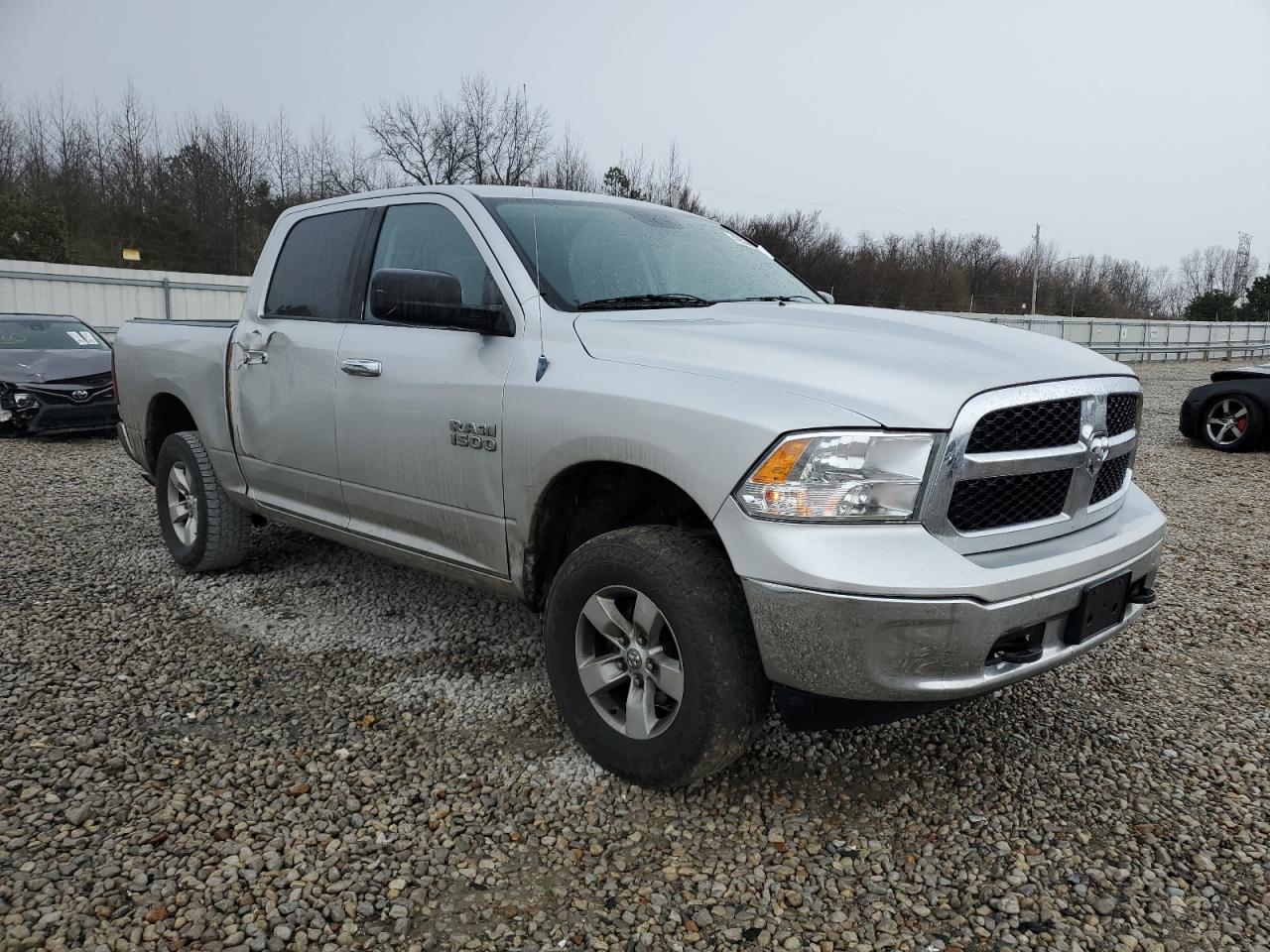 2013 RAM 1500 VIN 1C6RR7LG7DS602040 Copart auction photo, front end / side damage thumbnail 4