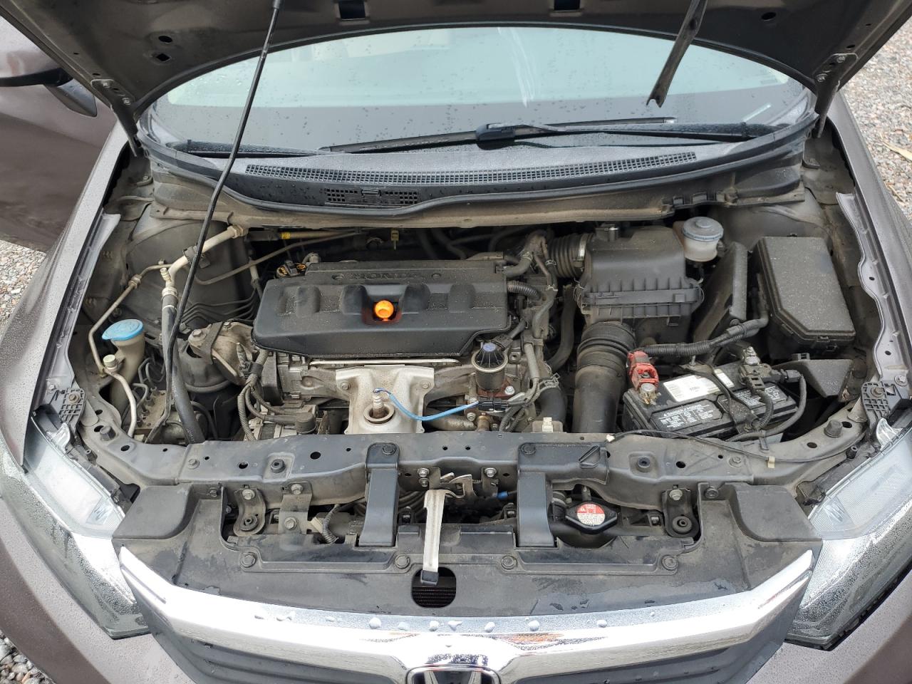 2012 Honda Civic VIN 2HGFB2F52CH527025 Copart auction photo, mechanical / minor dent/scratches damage thumbnail 11