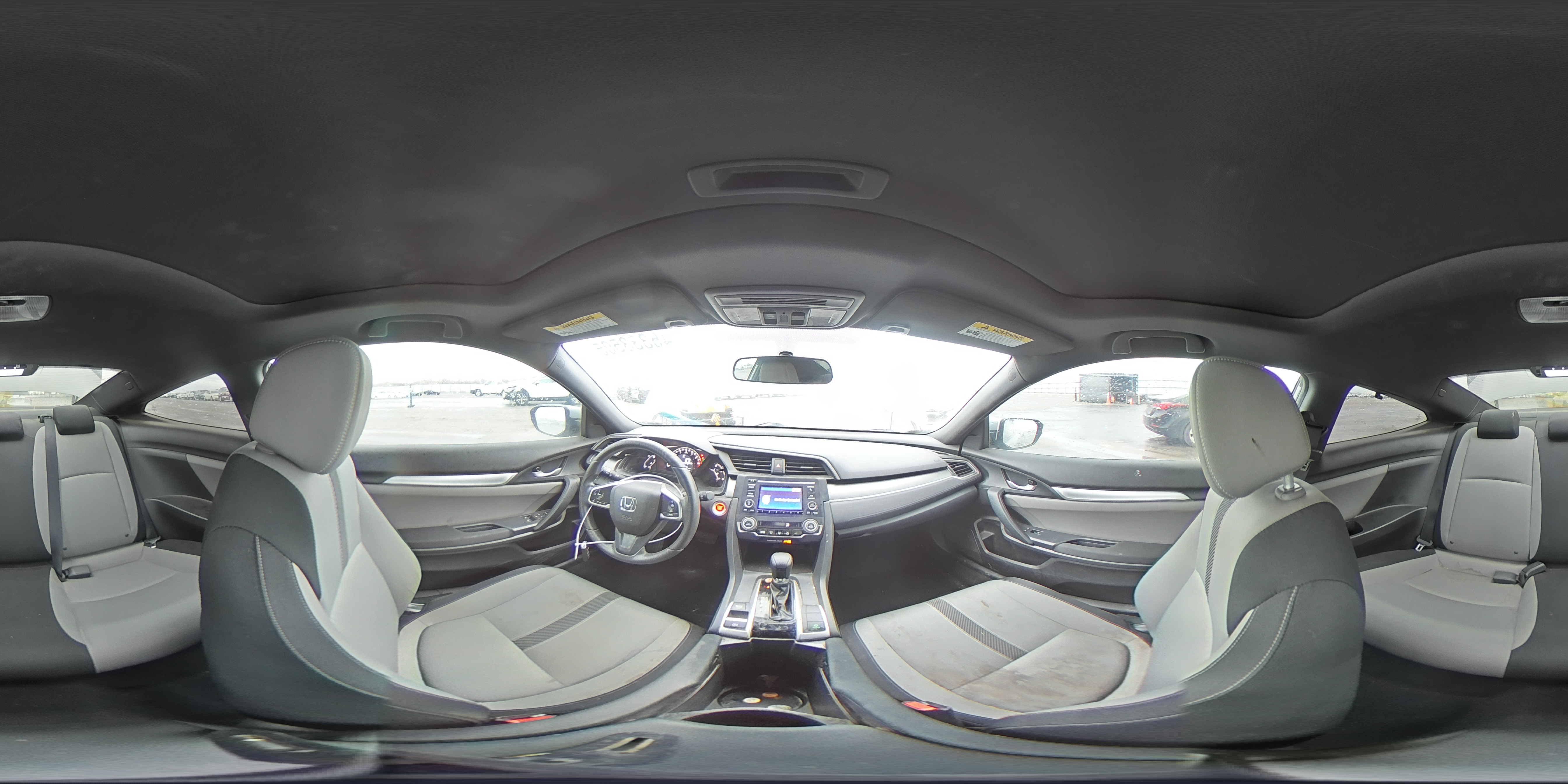 2016 Honda Civic VIN 2HGFC4B00GH302854 Copart auction photo, front end damage thumbnail 12