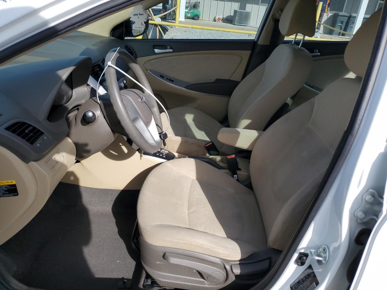 2014 Hyundai Accent VIN KMHCT4AE0EU749849 Copart auction photo, front end damage thumbnail 7