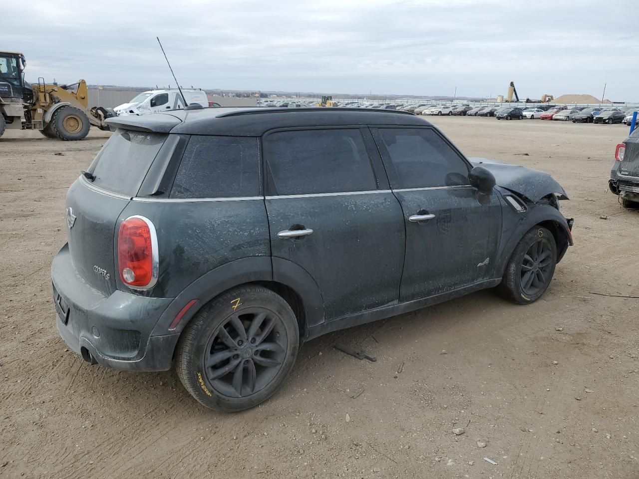 2012 MINI Cooper VIN WMWZC5C58CWL58075 Copart auction photo, front end damage thumbnail 3