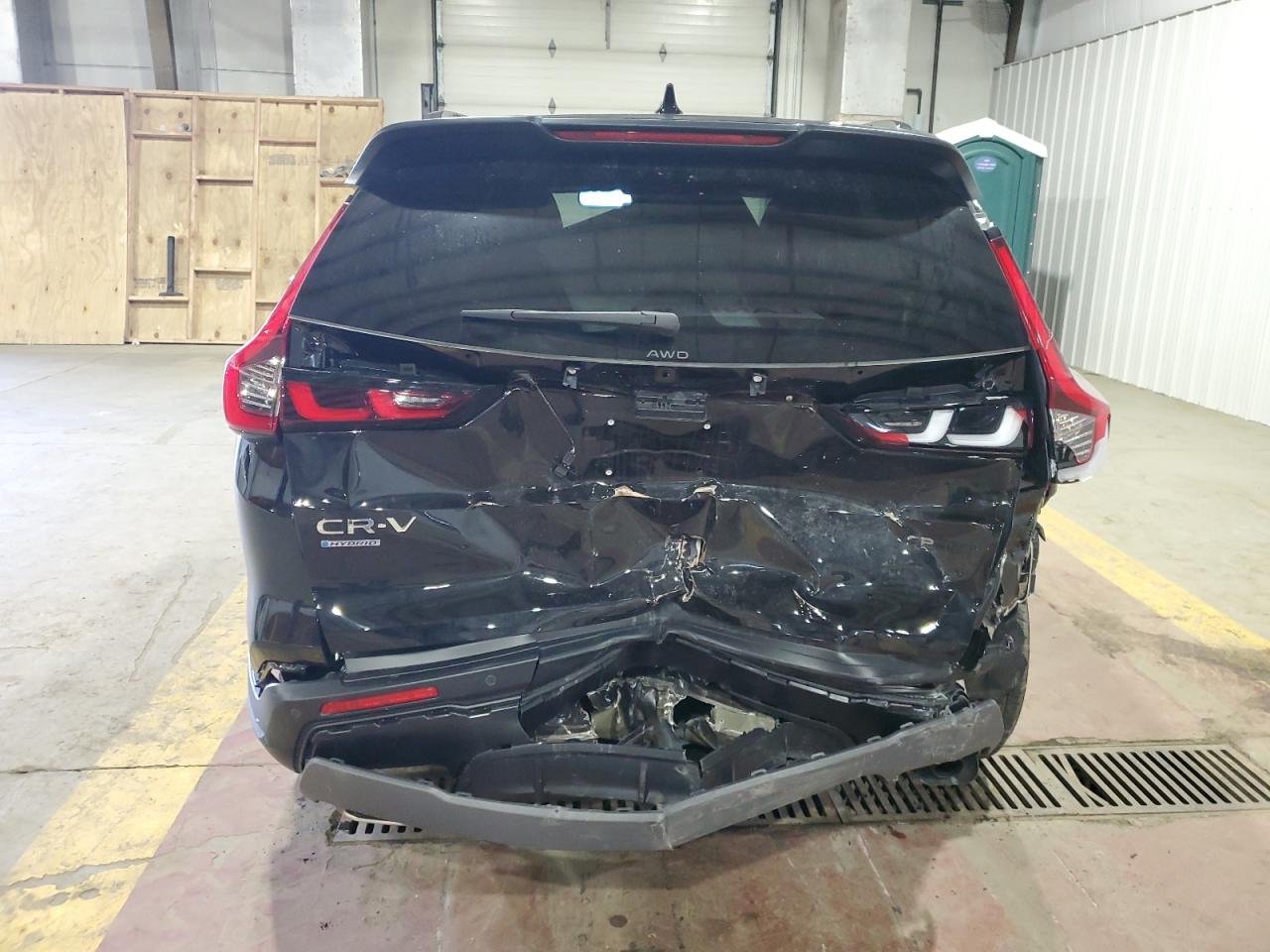 2025 Honda CR-V VIN 5J6RS6H88SL016358 Copart auction photo, rear end / front end damage thumbnail 6