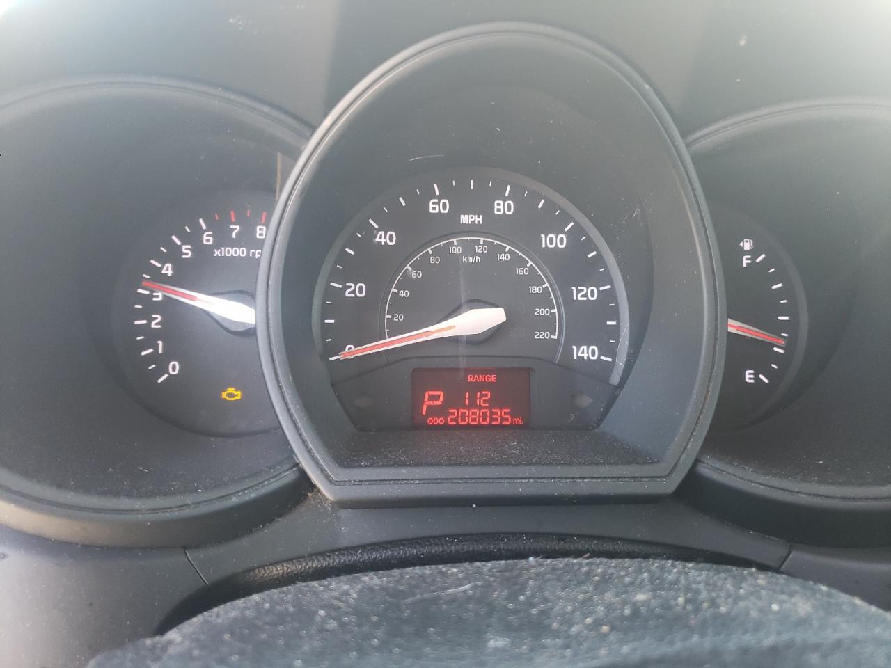 2013 KIA Rio VIN KNADM4A39D6128579 Copart auction photo, rear end damage thumbnail 9