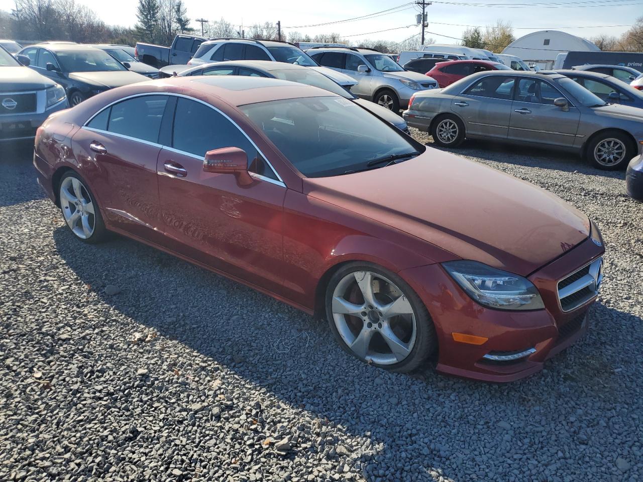 2014 Mercedes-Benz Cls-klasse VIN WDDLJ9BB4EA130397 Copart auction photo, undercarriage damage thumbnail 4