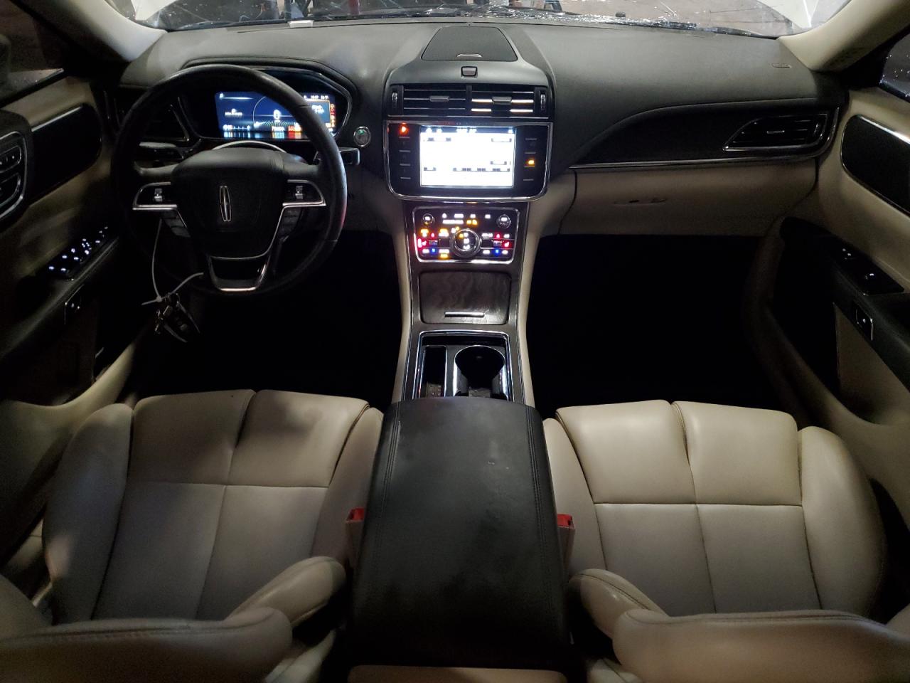2017 Lincoln Continental VIN 1LN6L9PK2H5624406 Copart auction photo, front end / side damage thumbnail 8