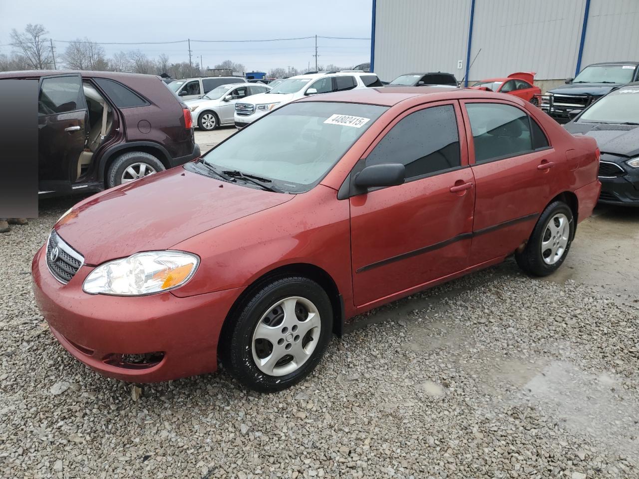2008 Toyota Corolla VIN 2T1BR32E18C892334