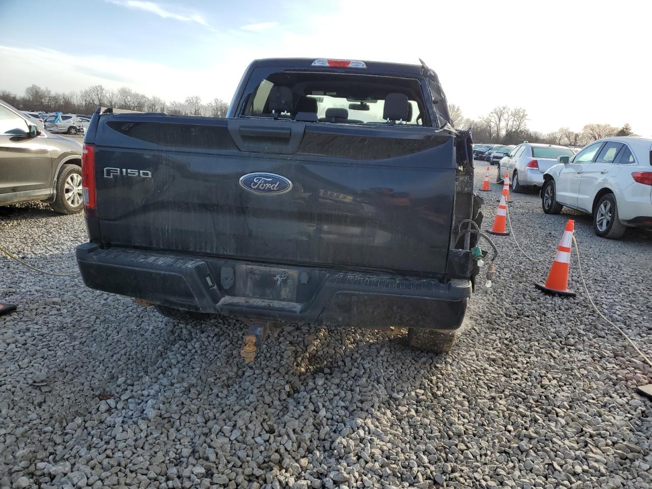 2015 Ford F-150 VIN 1FTEW1EP0FFB80893 Copart auction photo, side damage thumbnail 6