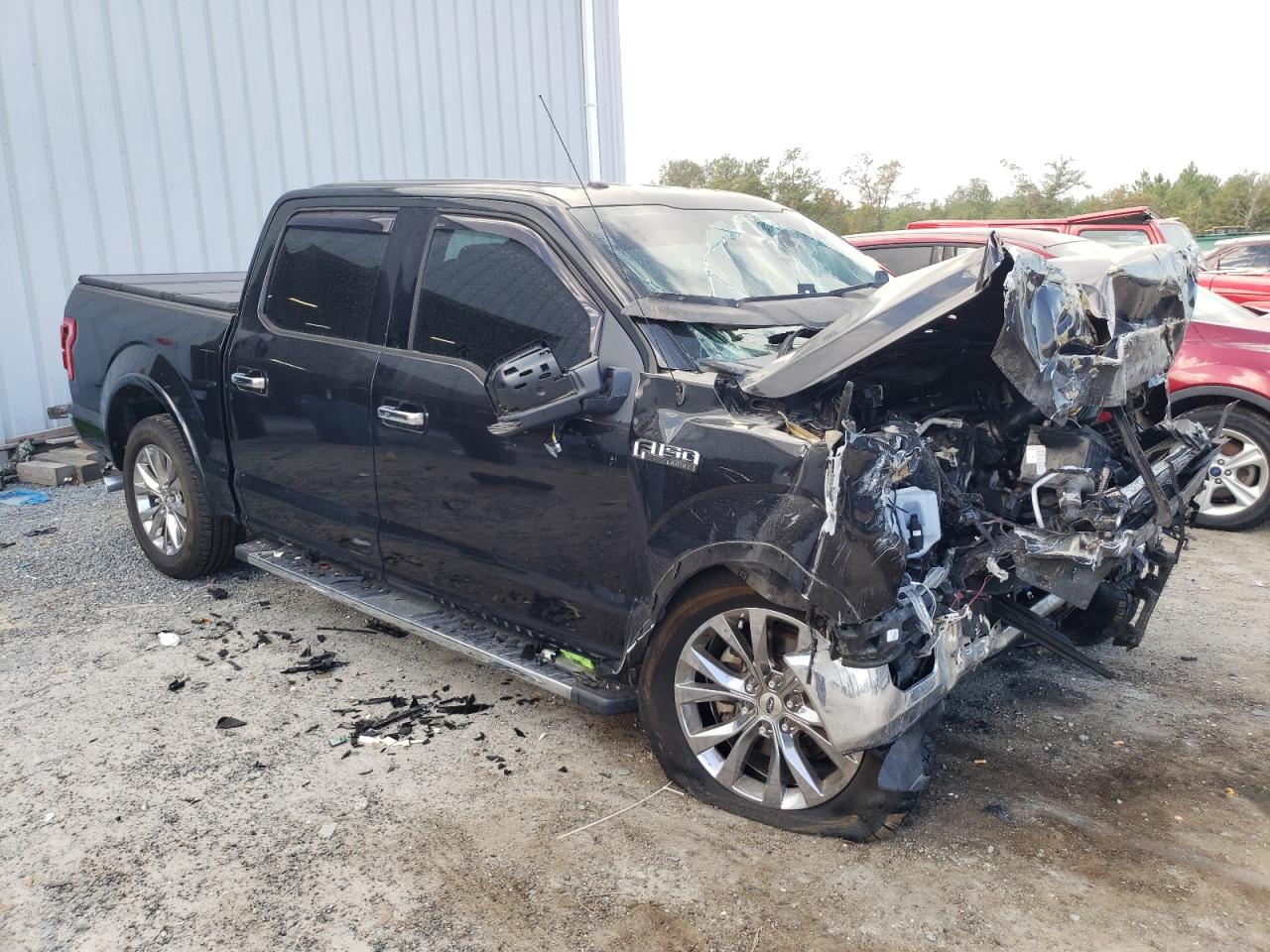 2015 Ford F-150 VIN 1FTEW1CF5FKF13025 Copart auction photo, front end damage thumbnail 4