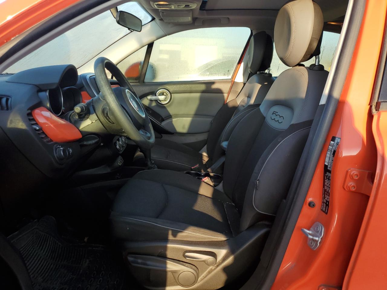 2017 Fiat 500 VIN ZFBCFXAB9HP528775 Copart auction photo, front end damage thumbnail 7