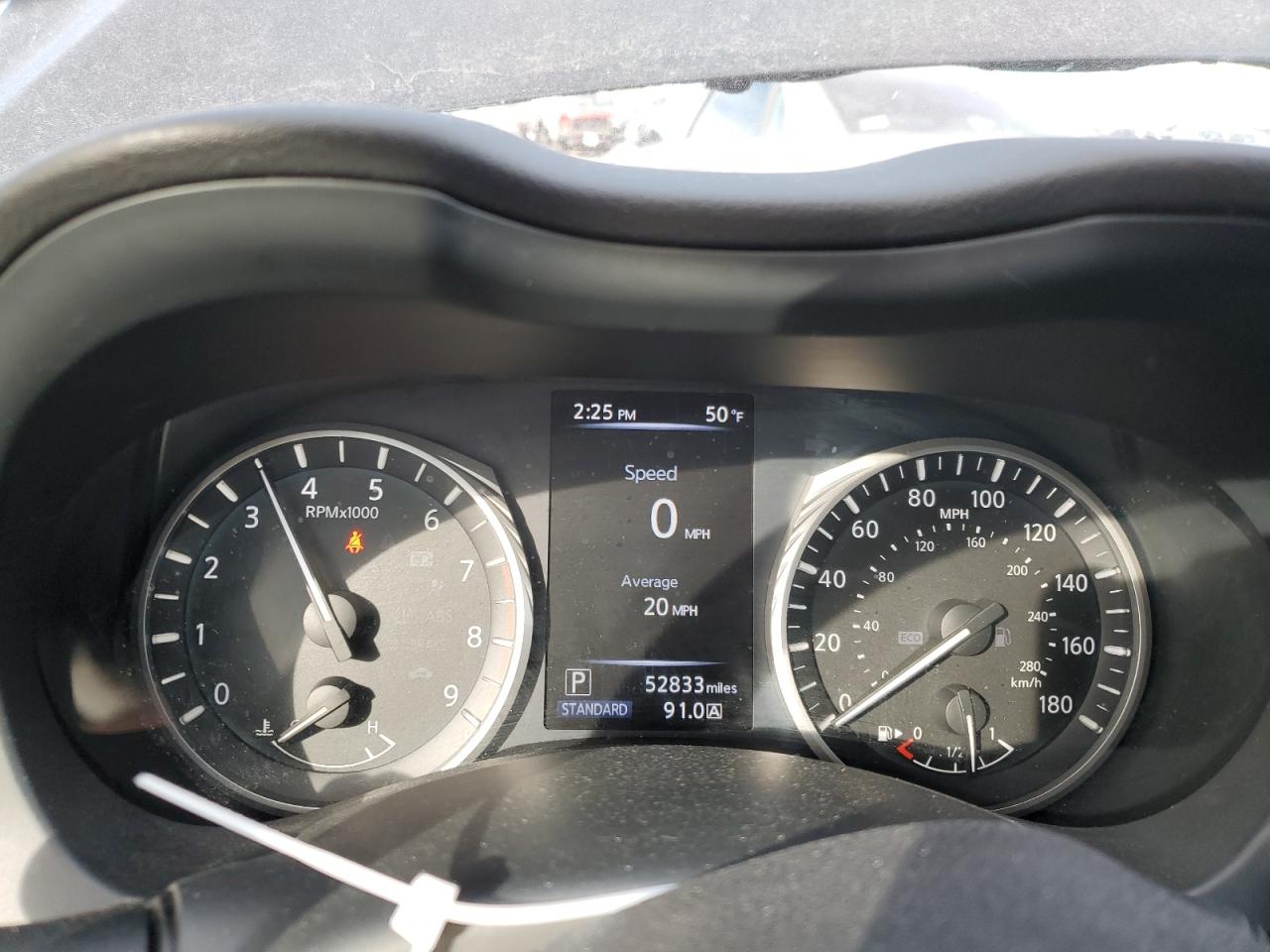 2018 Infiniti Q50 VIN JN1EV7AR7JM431090 Copart auction photo, side damage thumbnail 9