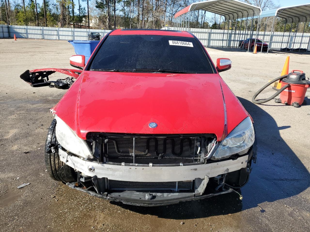 2008 Mercedes-Benz C-klasse VIN WDDGF56X58R040330 Copart auction photo, front end damage thumbnail 5