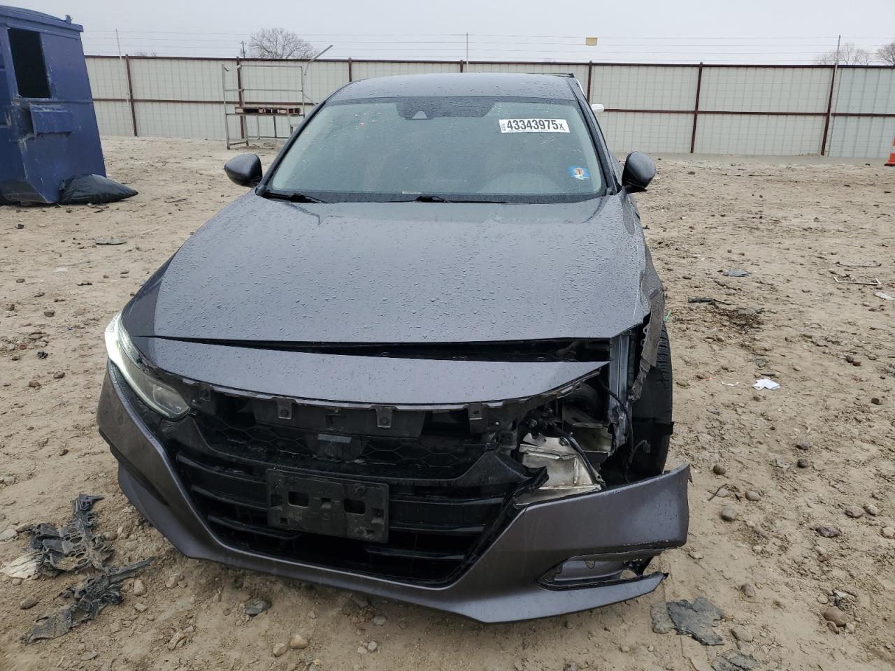 2020 Honda Accord VIN 1HGCV1F12LA048121 Copart auction photo, front end / undercarriage damage thumbnail 5
