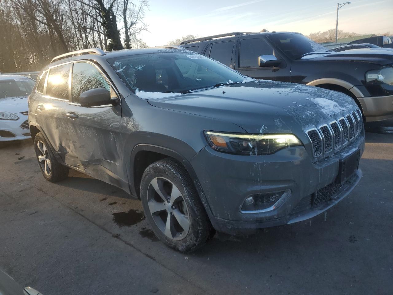 2021 Jeep Grand Cherokee VIN 1C4PJMDX1MD123265 Copart auction photo, side damage thumbnail 4