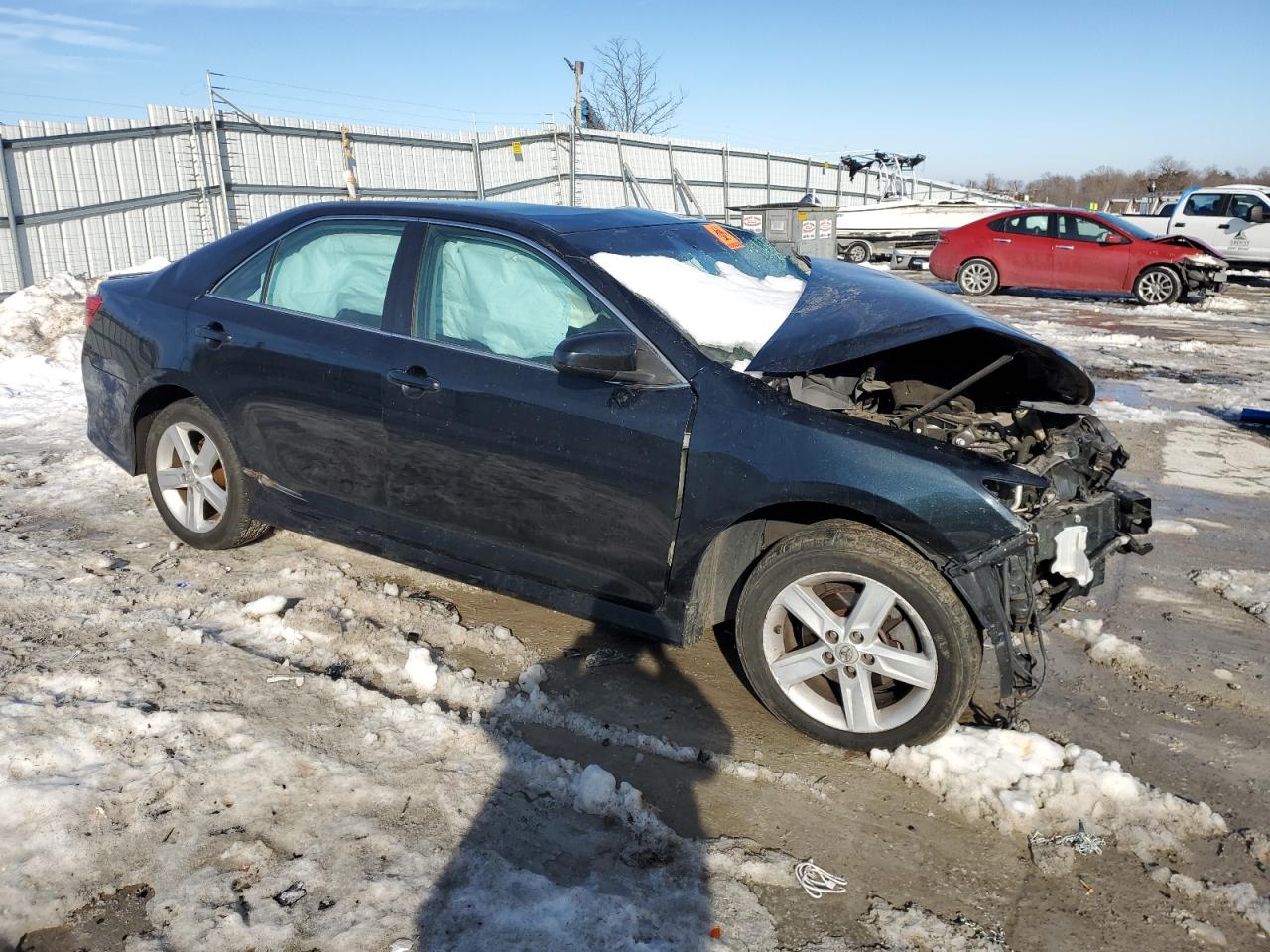 2014 Toyota Camry VIN 4T1BF1FK8EU302895 Copart auction photo, all over / front end damage thumbnail 4