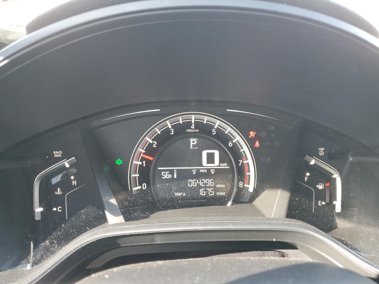 2019 Honda CR-V VIN 5J6RW6H3XKL001109 Copart auction photo, side damage thumbnail 9