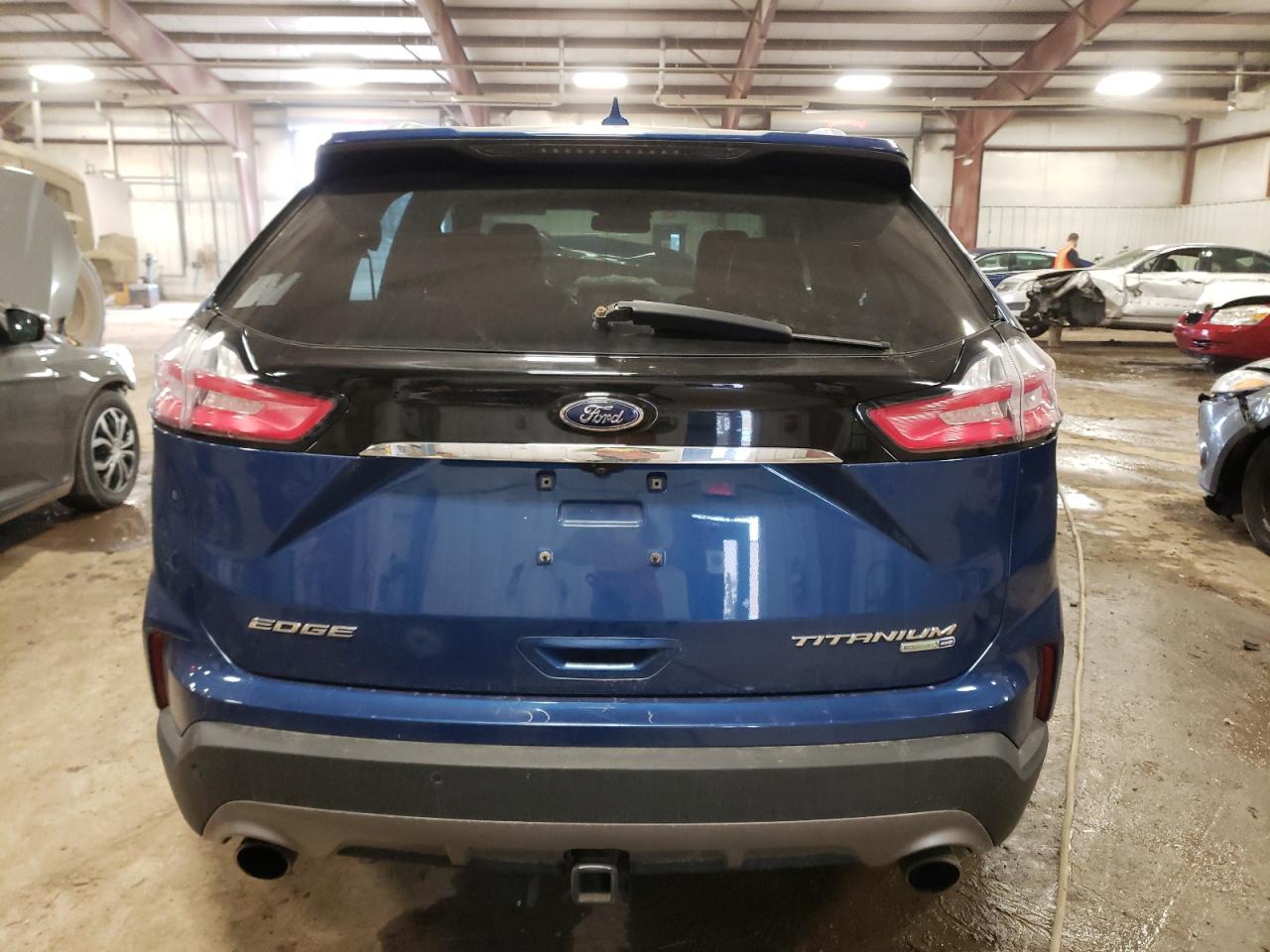 2020 Ford Edge VIN 2FMPK4K9XLBA31928 Copart auction photo, front end / side damage thumbnail 6