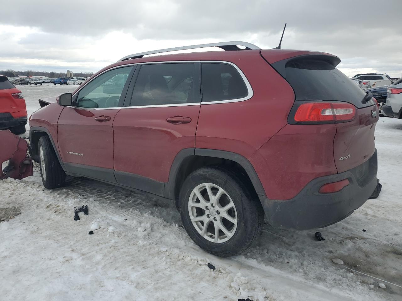 2016 Jeep Grand Cherokee VIN 1C4PJMCBXGW187500 Copart auction photo, front end damage thumbnail 2