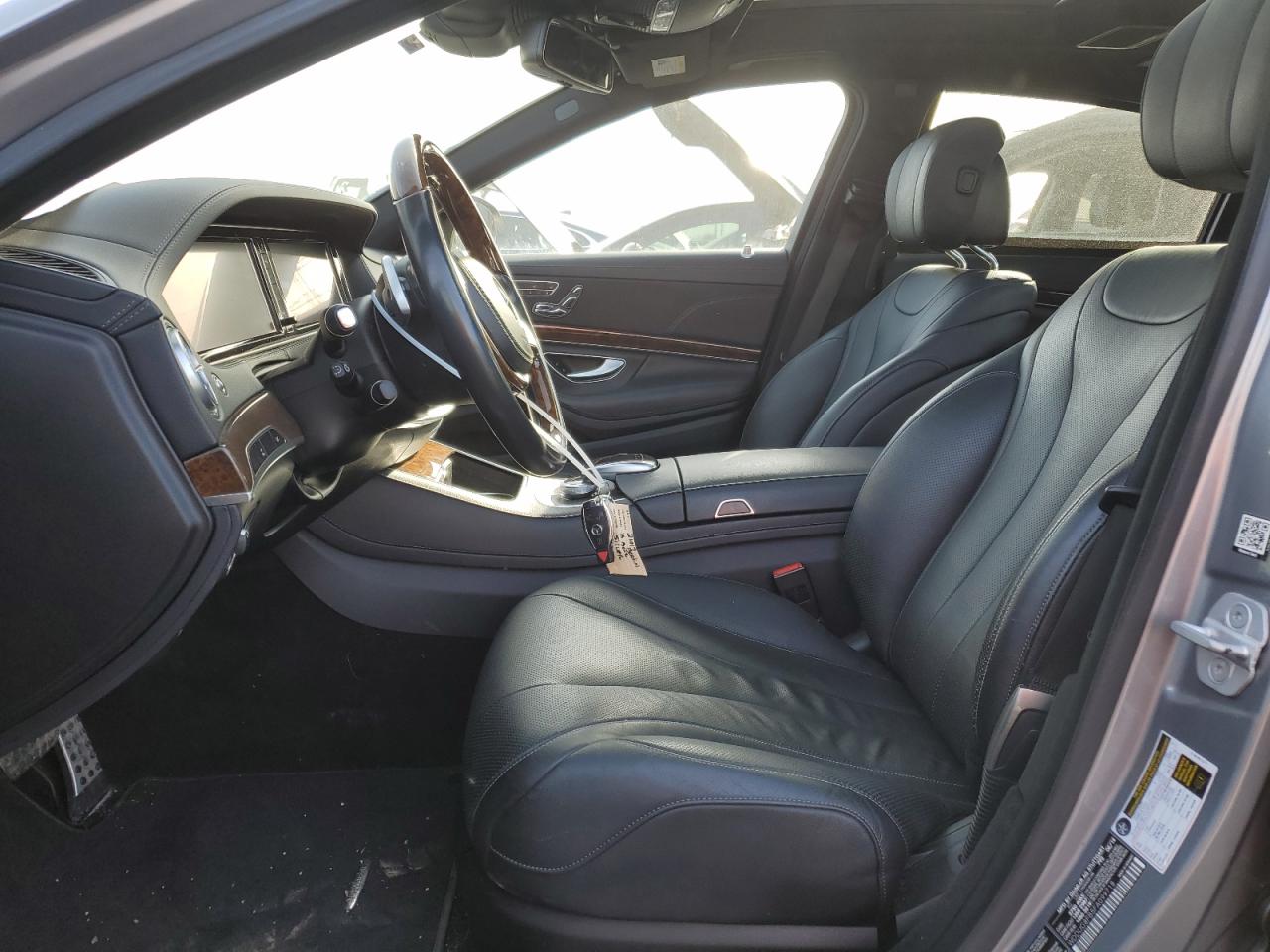 2015 Mercedes-Benz S-klasse VIN WDDUG8FB5FA099718 Copart auction photo, burn / front end damage thumbnail 7